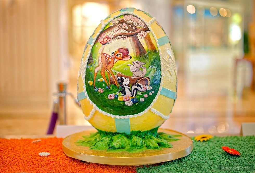 Annual Easter Egg Display at the Grand Floridian