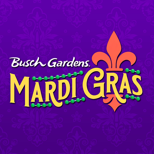 when is mardi gras busch gardens