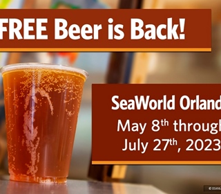 FREE Beer at Seaworld, Orlando