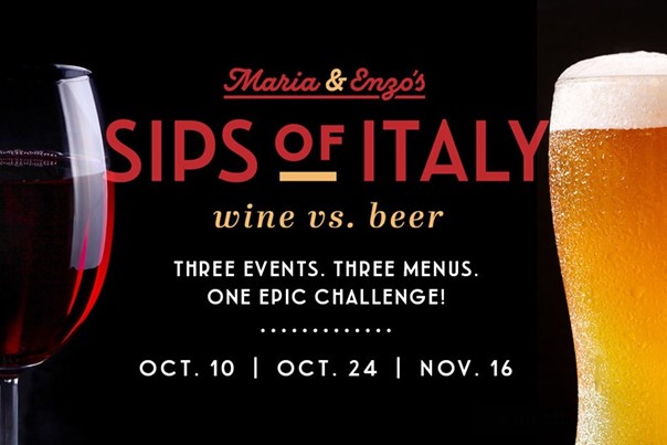 Maria & Enzo's Sips of Italy – Wine vs Beer