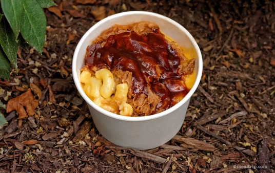 Barbecued Pulled Pork Macaroni & Cheese from Min and Bill's