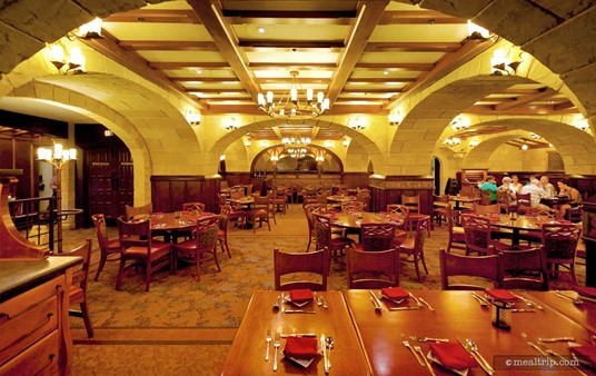 Le Cellier main dining area looking south.