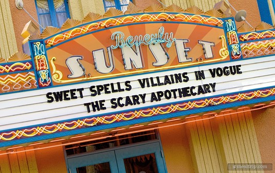 The Beverly Sunset Marquee.