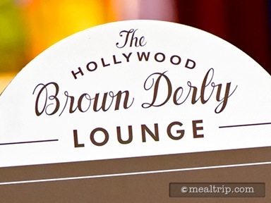 The Hollywood Brown Derby Lounge Reviews