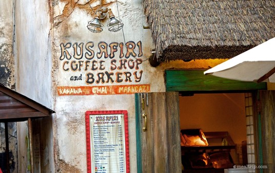 The Kusafiri Bakery is just this one small little window, but it's a great place to get a quick dessert or snack.
