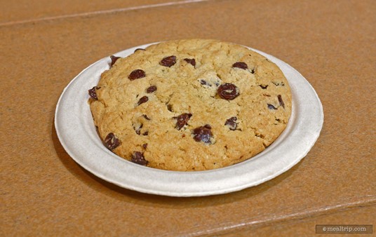 The  Chocolate Chip Cookie is one of the items you'll find on the menu at most counter service locations at SeaWorld.