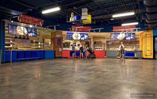 While it's certainly nice to have the place to yourself... lower attendance seems to mean that food is kept under heat lamps more -vs- being made fresh. Our suggestion, is to actually visit during peak dining times. It might be harder to find a seat, but you're more likely to get fresh, hot food.