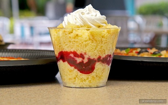 Seaport Pizza's Berry Shortcake Cup