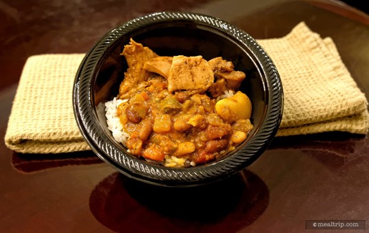 Butter Chicken Thigh with Heirloom Legume Wat served over Basmati Rice.