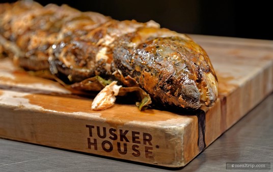 Even though I'm not sure how many Salmon there are swimming around Africa, this was one of the best items at Tusker House, when this photo was taken. The salmon was perfect.
