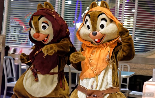 Dance Party!!! Ewok Chip and Dale love dancing to those funky Mos Eisley Cantina tunes.