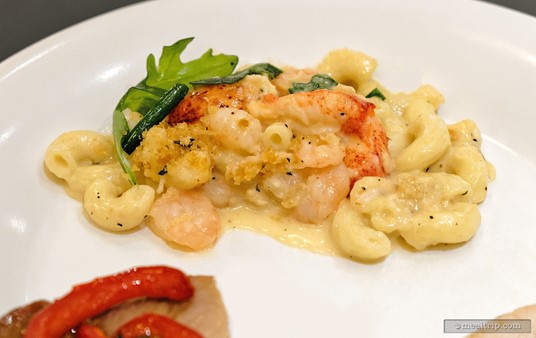 Lando's Lobster and Shrimp Macaroni and Cheese.