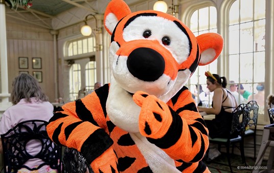Tigger actually makes some really good points during this breakfast conversation.