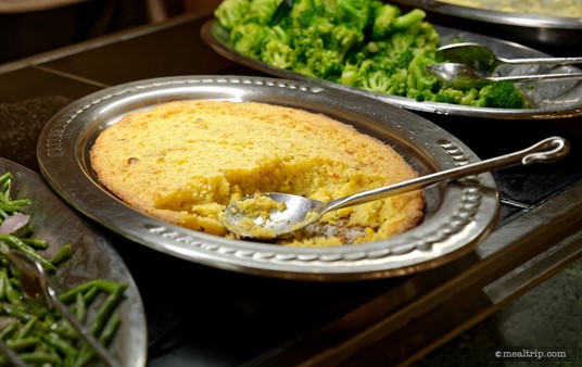 Warm, Fire Roasted Corn Spoon Bread is a comforting Americana classic.