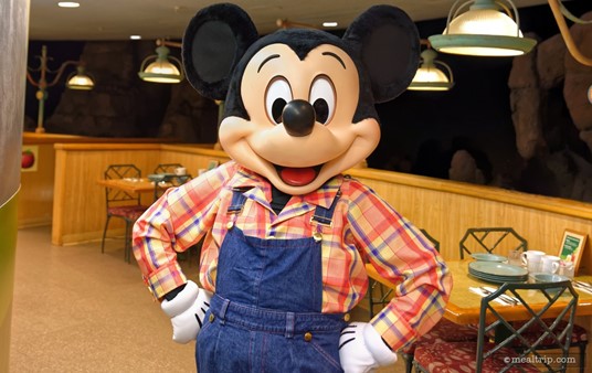 Ahhhh, the big cheese himself... it's Mickey Mouse dressed in his farmhouse attire. Thanks for getting that fork for me Mickey!!!