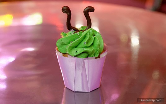 A Maleficent cupcake of course!