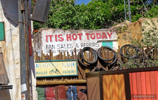 This has to be one of the most accurate signs at Animal Kingdom!