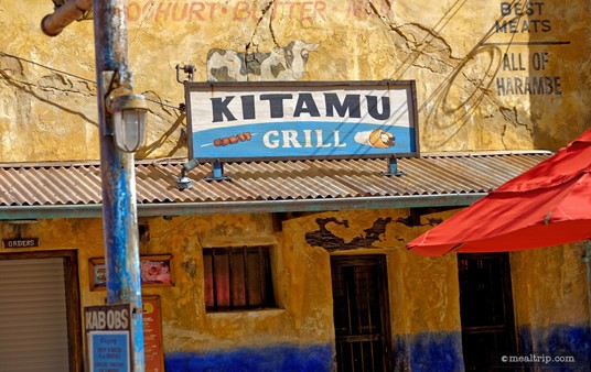 The "Kitamu" window is quite popular because it features two items, the Grilled Chicken Skewer and the Beef Gyro Flatbread.