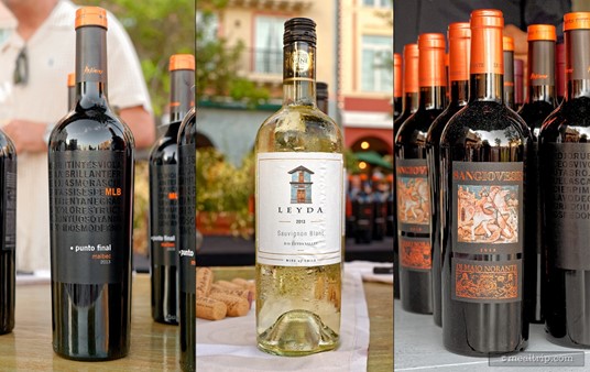 There's always an ample supply of wine on hand at Harbor Nights Primavera.