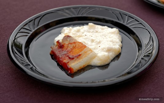 Pork Belly & Zellwood Corn Grits was one of the food offerings at Jake's Beer Festival (spring 2016).