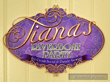 Tiana's Riverboat Party - Ice Cream Social & Viewing Party