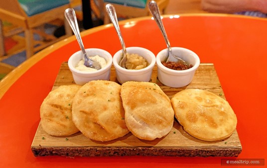 Canyon's Indian Fry Breadwith Dipping Sauces