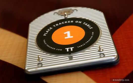 After you have made your food and beverage selections (and paid for them at the register), you will be given a table pager. You can then sit anywhere in the Contempo Cafe, and your food will find you after five or ten minutes time.