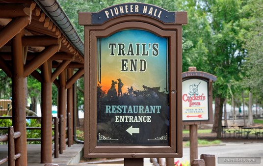 The Trail's End Restaurant is only open for brunch on a few select days throughout the year.