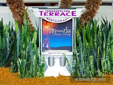Tomorrowland Terrace Fireworks Dessert Party