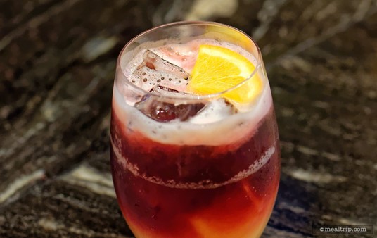 The Cascadia Sangria Cocktail includes Zodiac Black Cherry Vodka, fresh Lime and Orange Juice and is topped with Columbia Crest H3 Merlot.