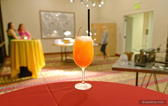 Once guests saw the rum punch drink, many started asking for one! (The only problem with an open bar is, you have to know what to ask for!)