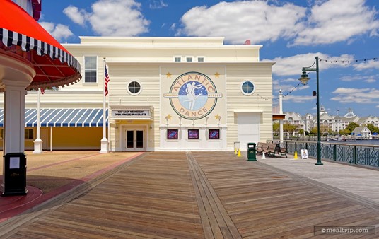 The Big River Grille and Brewing Works restaurant is close to the end of the Boardwalk. The Atlantic Dance Hall is mostly used for meetings now and/or special occasion events.