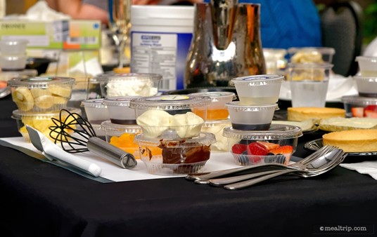 The food-based Mix It, Make It demos usually have more components than the beverage-based demos.