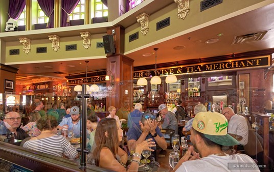 Just beyond the glass barrier is a second bar counter that (in addition to seating guests) leads to a smaller dining area at the south east corner of the restaurant. As you can see... Raglan is just like a typical pub in the sense that quiet, private seating is somewhat scares.