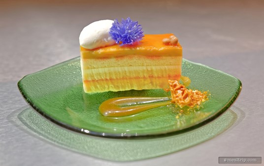 This Florida Honeybell Citrus 
Cake was created for the event by the Contemporary Pastry team!