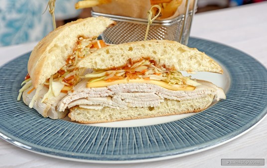 Oh the many layers of a Turkey Club.
