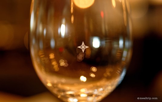 The wine glasses at Ale and Compass all have these little compass logos printed on them. A cute little nautical touch!