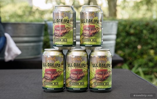 Founders All Day IPA Craft Beer from the Swan and Dolphin Food and Wine Classic (2018).