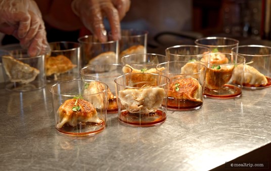 Asian Dumplings from the Swan and Dolphin Food and Wine Classic (2018).