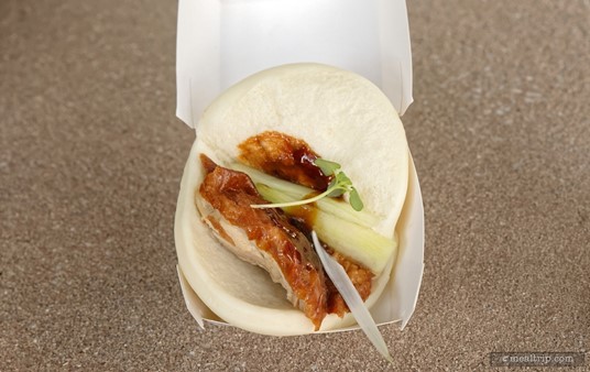 Asian Bao Bun from the Swan and Dolphin Food and Wine Classic (2018).