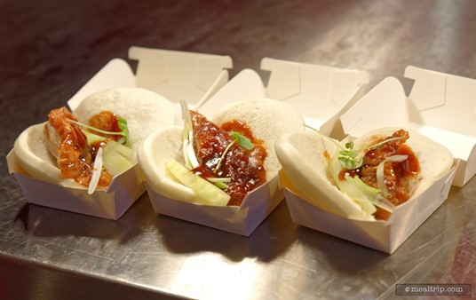 Asian Bao Buns from the Swan and Dolphin Food and Wine Classic (2018).