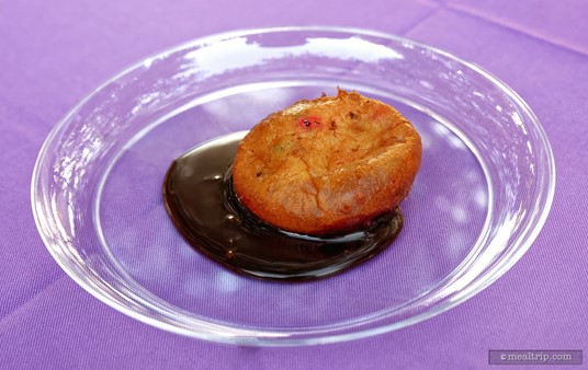 Fried Oreo in Chocolate Sauce from the Carnival Corner area (2018).