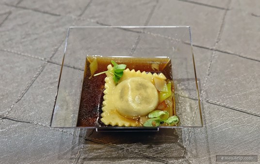 Ravioli from the Swan and Dolphin Food and Wine Classic (2018).
