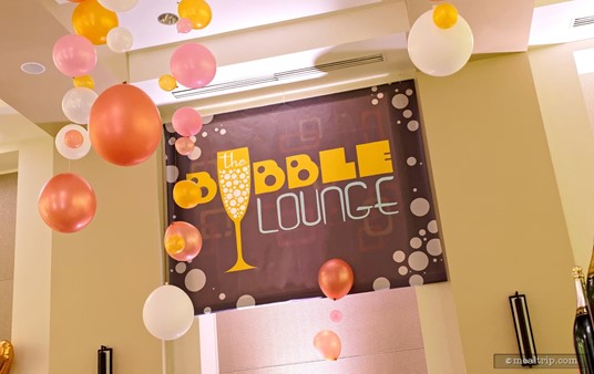 The Bubble Lounge Banner. (2018)