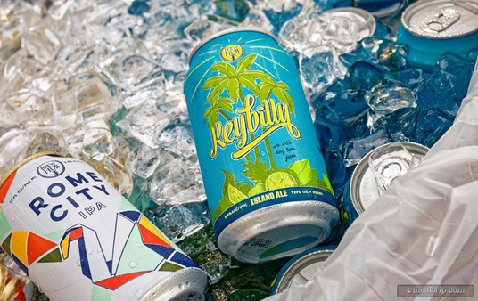 A Keybilly Beer Can at the Swan and Dolphin Food and Wine Classic (2021).