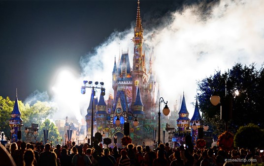 May the wind not be blowing in your direction on the night you attend Mickey's Not So Scary Halloween Party.