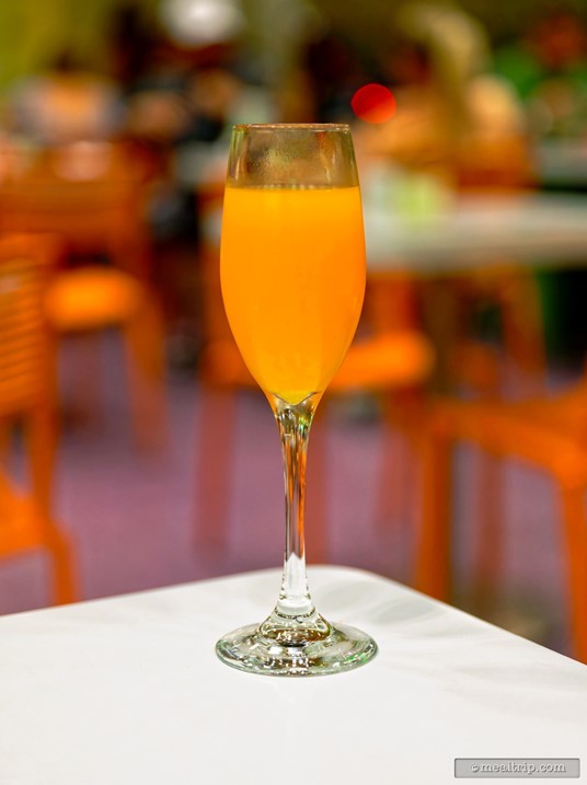 If you combine either one of the sparkling wines and the POG Juice — you'll have a custom made POG Mimosa! Personally, I went with the Cava and not the Moscato, which probably has a bit of sweetness and fruit profile of it's own.