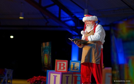 A signed, original copy of the poem “A Visit from St. Nicholas" (a.k.a "The Night Before Christmas") was sold for $280,000 in 2006. I'm pretty sure the book that Santa is reading from — is not an original signed copy.