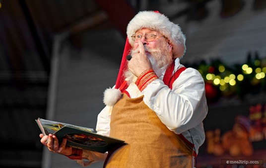 Ahhhh... the classic "touch your nose" pose. This is a prerequisite stance for being one of Santa's helpers.