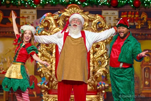 Review photo for Dinner with Santa at SeaWorld provided by Mealtrip